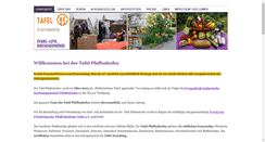Desktop Screenshot of pfaffenhofenertafel.de