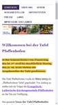 Mobile Screenshot of pfaffenhofenertafel.de